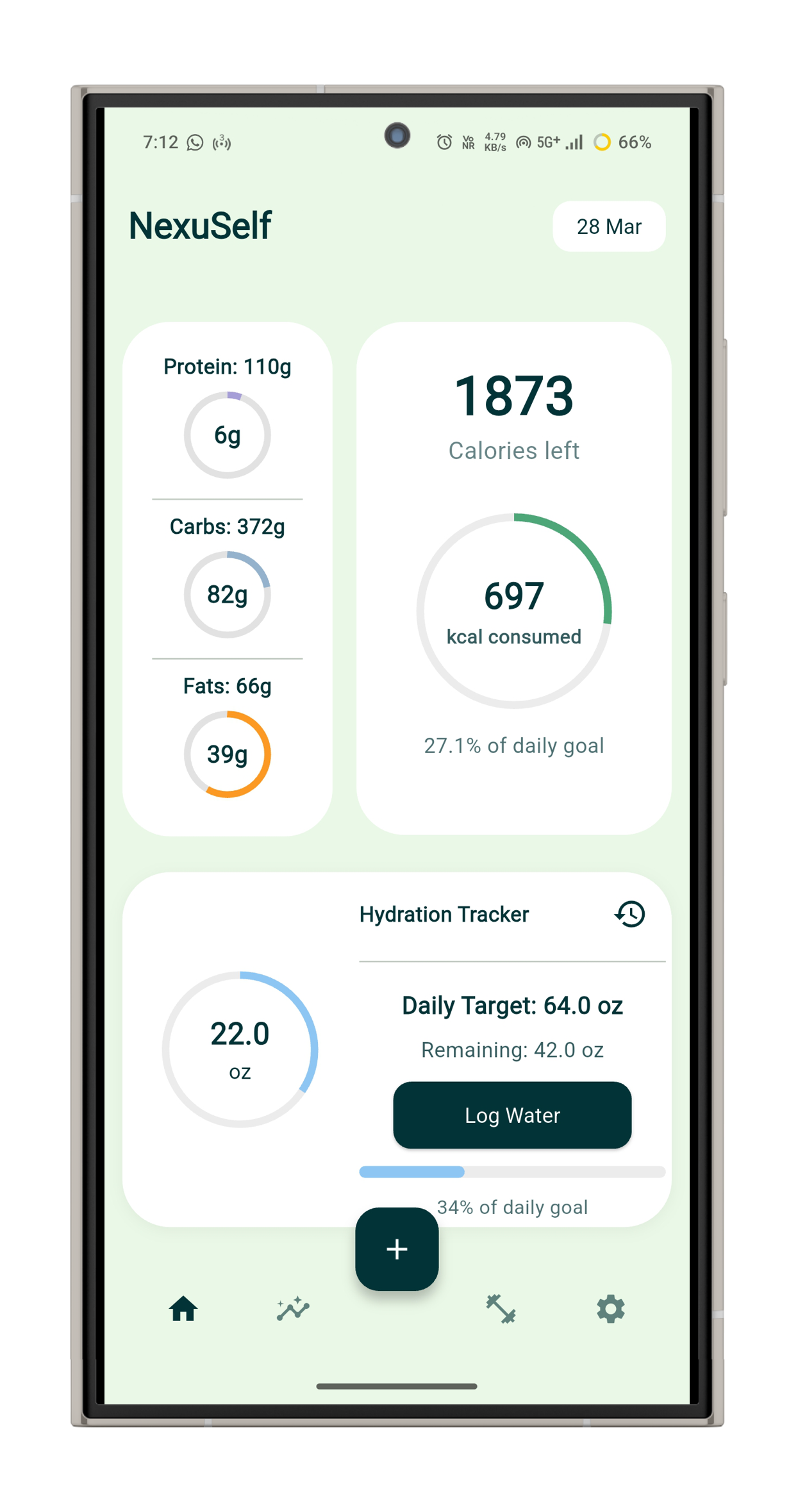 NexuSelf App Screenshot